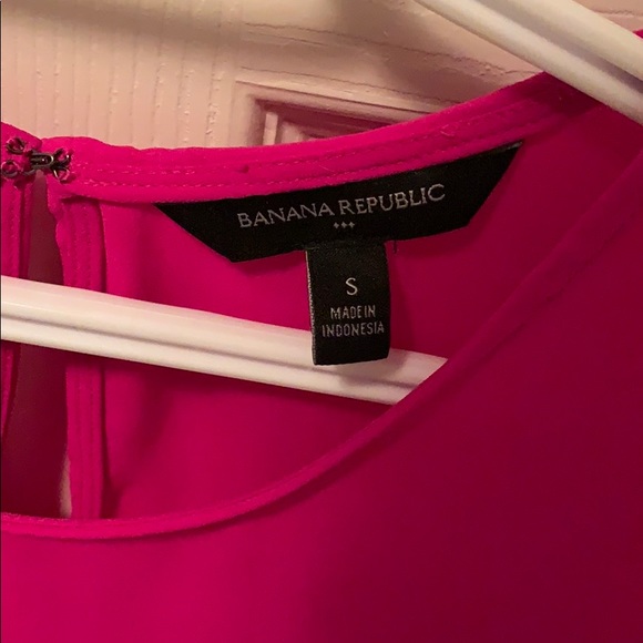 Banana Republic Pink Blouse (small) - Picture 2 of 2